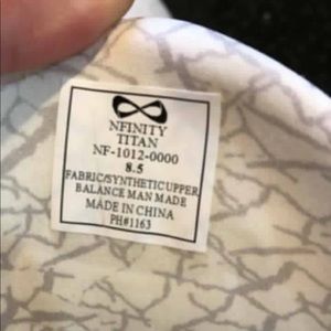 Nfinity cheer sneakers